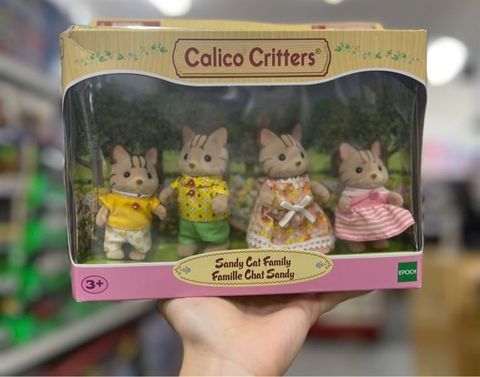  Calico Critters Sandy Cat Family 