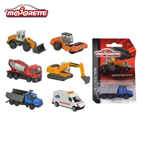 Xe Mô Hình Xây Dựng MAJORETTE Construction Asst. 6-asst. 