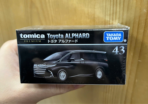  Xe mô hình Tomica Premium 43 Toyota Alphard (đen) 