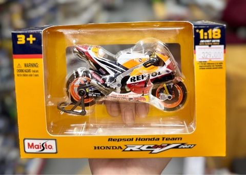  36372/MT36000 Mô hình mô tô 1:18 GP Racing-Repsol Honda Team 2021 