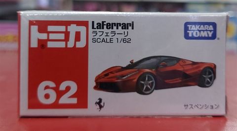  Tomica 62 Laferrari SCALE 1/62 