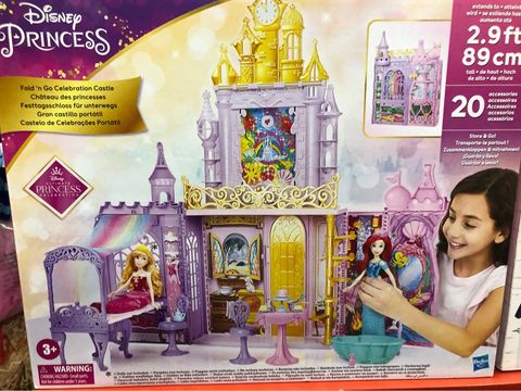  Disney Princess Fold N Go Celebration Castle 