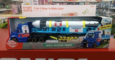  203747010 Đồ Chơi Xe Tải Trạm Không Gian DICKIE TOYS Space Mission Truck 