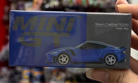  Mô hình xe Mini GT Box Version MGT01167 Nissan Z VeilSide FFZ400 Seiran Blue 