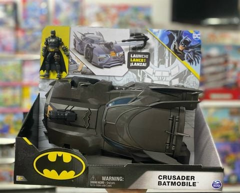  Crusader Batmobile Playset with Exclusive 4-inch Batman Figure DC Comics 