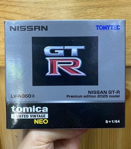  Tomytec LV-N350a Nissan GT-R Premium Edition 2025 Model Silver 