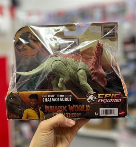  Khủng long HTK67 Jurassic World Strike Attack Chasmosaurus 