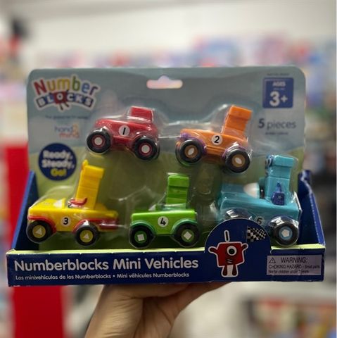  95405 Đồ chơi học toán Numberblocks mô hình xe 
