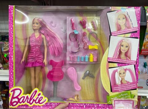  Bo lam toc barbie salon stylist 