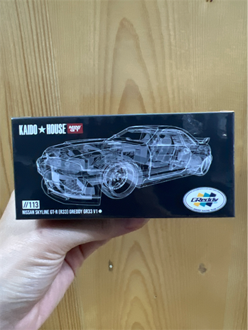  Xe Kaido House KHMG113 Nissan Skyline GT-R(R33) Greddy GR33 V1 