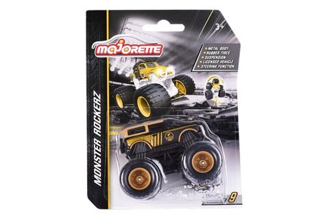 212054033 Xe Mô Hình Phiên Bản Giới Hạn MAJORETTE Edition 9 - Gold Rockerz 