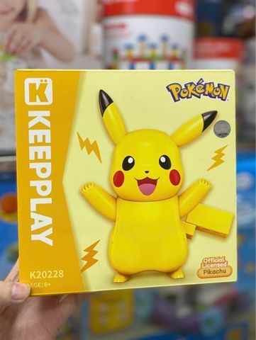  Đồ Chơi Lắp Ráp KEEPPLEY Pokémon - Kuppy-Pikachu K20228 