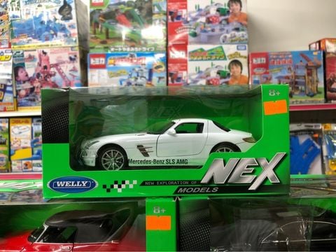  Mô hình xe Mercedes SLS 1:24 Welly-24025W 