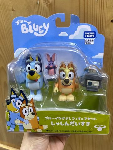  Bộ mô hình Bluey Best Friends Figure Set Love Photos 