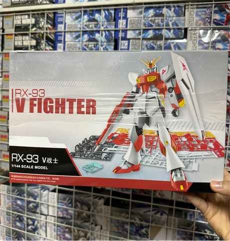  622B-23win08 com lắp ráp mô hình Gundame V Fighter Trắng 