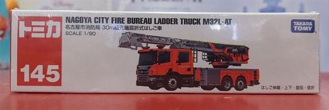  Tomica 145 Nagoya City Fire Ladder Truck 