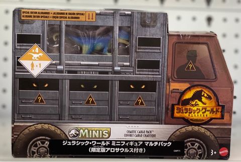  Xe chở khủng long Jurassic World Dominion Minis Chaotic Cargo Dinosaur Figure 
