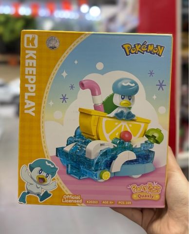  Đồ Chơi Lắp Ráp KEEPPLAY Pokemon Party Parade Floats - Quaxly K20263 