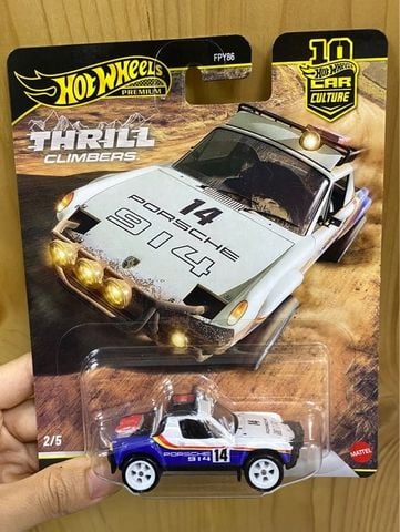  JKF22 Hot Wheels Car Culture Thrill Climbers Porsche 914 Safari 