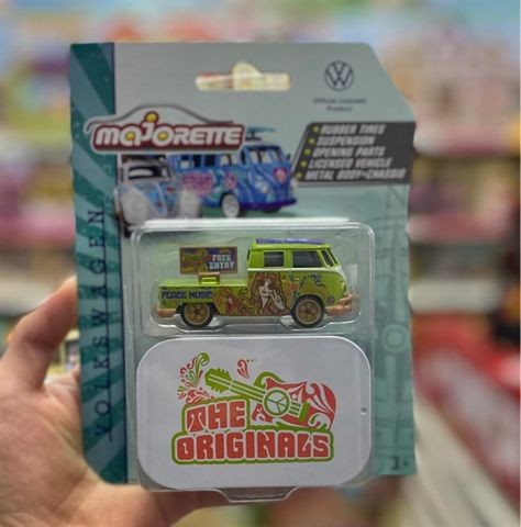  212055005 Xe Mô Hình Cao Cấp MAJORETTE VW The Originals Deluxe Cars 