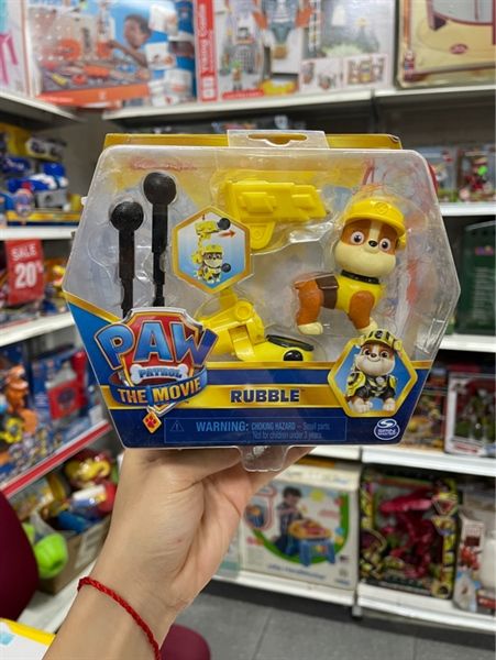  6060427 Paw Patrol - Movie Hero Pups Rubble 