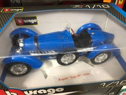  Bugatti Grade 59 Year 1934 blue 
