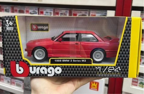  Mô hình xe Bburago 1:24 BMW M3 E30 1988 