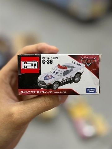  C-36 Tomica Disney Cars Lightning McQueen (Patrol Car Type) 