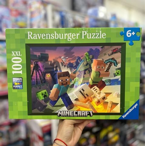  Tranh ghép Ravensburger Monster Minecraft- 100 piece 