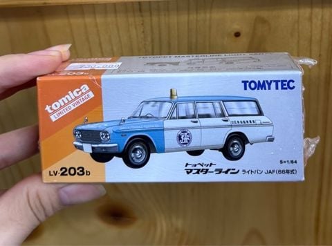  TOMYTEC LV-203b Toyopet Master Line Light Van JAF 1966 
