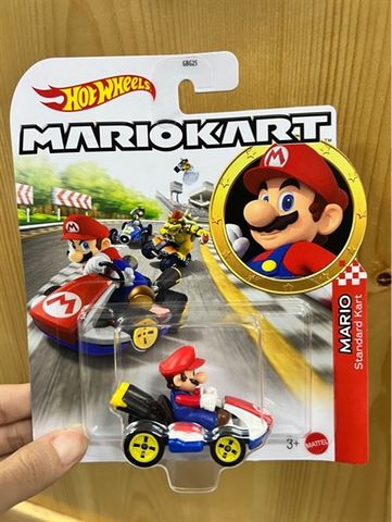  Xe mô hình Hot Wheels Mario Kart Mario Standard Kart 