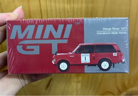  MINI GT Box Version MGT00893 Range Rover 1971 International Hillrally 1 Winner 