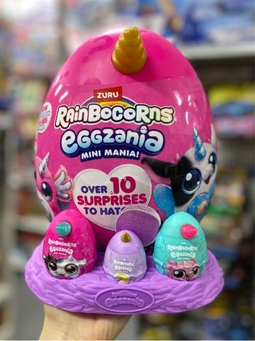  9296 Đồ Chơi Trứng Bất Ngờ ZURU TOYS Rainbocorns Eggzania Mini Mania 
