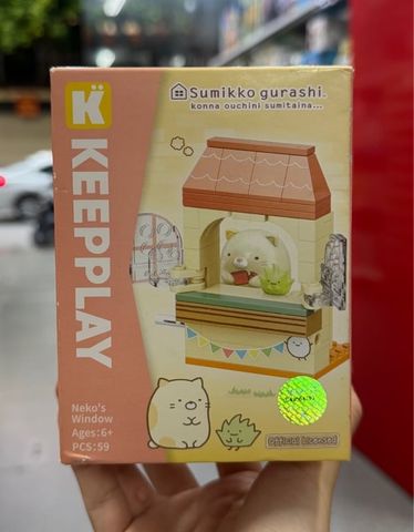  Đồ chơi lắp ráp KEEPPLAY Sumikko Window K21204 