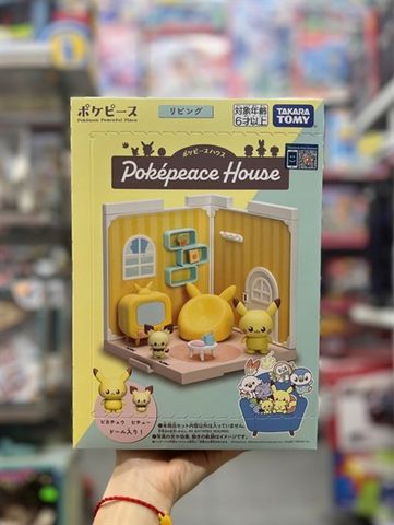  Pokemon Pokepeace House Living Pikachu&Pichu 