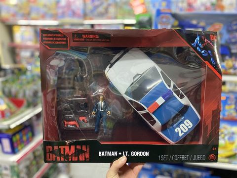  6061616 - DC Comics Batman & Lt Gordan Pack with 2 Figures and Vehicle Action 