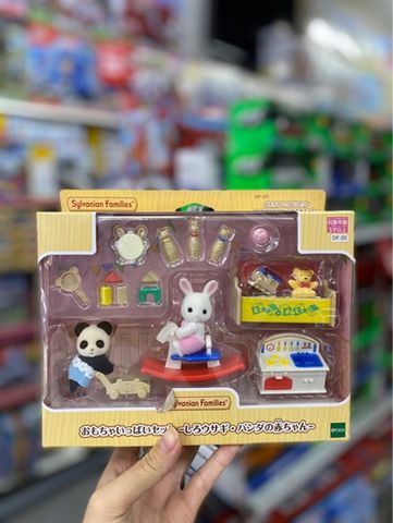  23win08 com DF-20 Baby Toy Box - Snow Rabbit & Panda Babies 23win11 