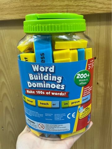  2944 Educational Insights Bộ học ghép từ vựng - Word Building Dominoes (200+ chi tiết) 