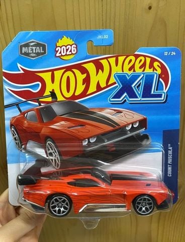  Mô hình xe hơi JKL14 Hot Wheels XL COUNT MUSCULA 