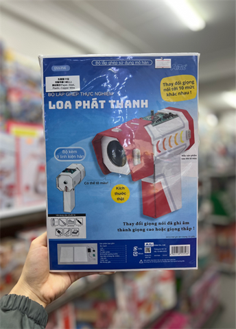  55356 Bộ lắp ghép thực nghiệm - Loa phát thanh 