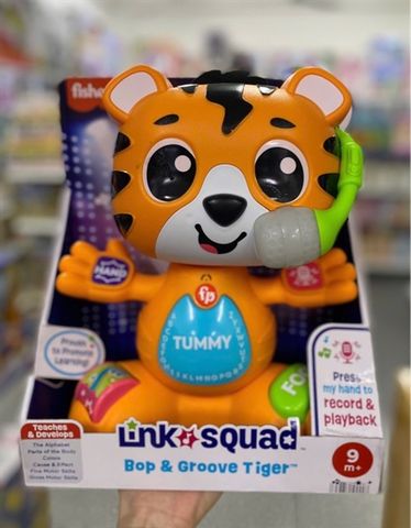  HTX04 Fisher-Price Link Squad Bop & Learn Tiger 