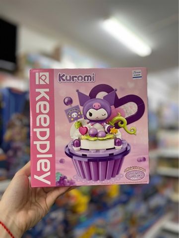  Đồ Chơi Lắp Ráp KEEPPLEY Sanrio Cupcake-Kuromi K20817 