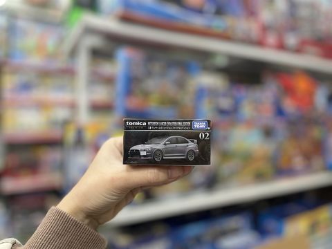  Tomica PREMIUM 02 MITSUBISHI LANCER EVOLUTION FINAL(GHI XÁM) 