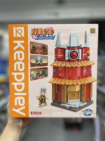  Đồ Chơi Lắp Ráp KEEPPLEY Naruto Hokage Ninja's Office Building K20514 