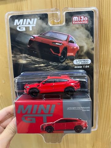  Xe mô hình Minigt Card Version MGT00657 Lamborghini Urus Performante Rosso Mars 