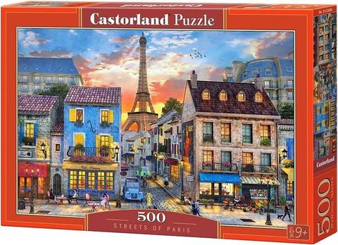  B52684 Xếp hình Street of Paris 500 mảnh CASTORLAND 
