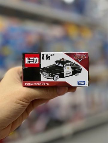  Mô hình Tomica C-09 Disney Cars Sheriff 