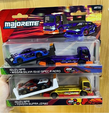  8504103000 Mô hình xe JDM Legends TuningTtransporter MAJORETTE 