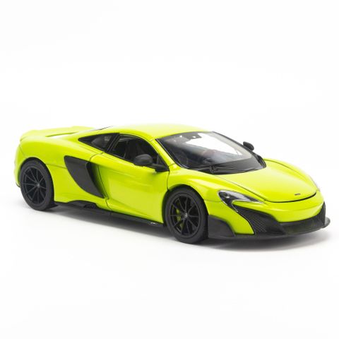  Mô hình xe Mclaren 675LT 1:24 Welly- 24089W- Green 