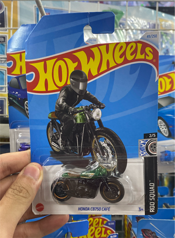  Xe mô hình HXP86 Hot Wheels Basic Car Honda CB750 Cafe 